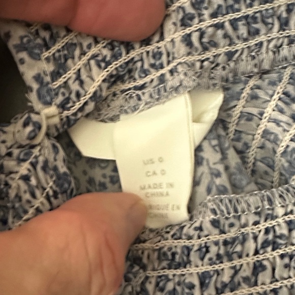 H&M Black and White Floral Blouse - Picture 4 of 6